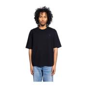 Sort Tonal Box Tee Skjorte