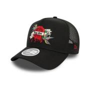 Sort Dryppende Rose Dame Trucker Hat