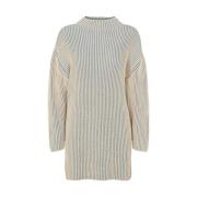 Lang 2 Farvet Sweater Windward Blue/Birch