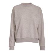 Dame Sweatshirt i Nomad Sand Melange