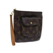 Pre-owned Canvas louis-vuitton-tasker