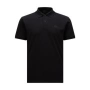 Logo Polo Shirt i Sort