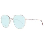 Rosaguld Aviator Solbriller