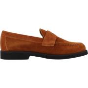 Suede Moccasin Loafers