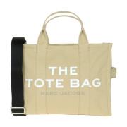 Beige Medium Tote Taske