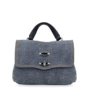 Denim Blue Genova Tote Taske