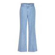 High-Waist Wide-Leg Jeans