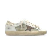 Hvide Sneakers med Nude Stjerne