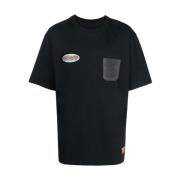 Oversize KK22 Logo T-Shirt Sort/Gul