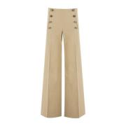 Palace Style Wide Leg Trousers