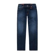 Selvedge Jeans med Aftagelige Initialer