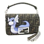 Pre-owned Canvas fendi-tasker