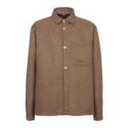 Overshirt i Jacquard Mini Monogram