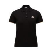 Logo Patch Piquet Polo - Sort