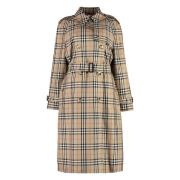 Klassisk Bomuld Trenchcoat