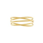 Tara Wrap It Bracelet Gold Plating