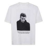 Bomuld Popelin T-shirt med James Dean