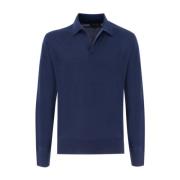 Essentiel Langærmet Uld Polo Shirt