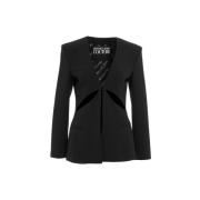 Moderne blazer med cut-out detaljer