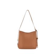 Stilfuld Brandy Læder Hobo Taske