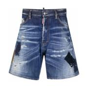 Afslappet Denim Shorts