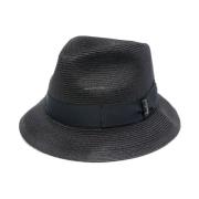 Klassisk Fedora Hat i Sort