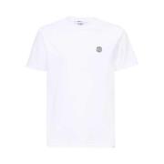 Ribbet Crew-neck T-shirt med Print