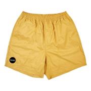 Aktive Nylon Shorts Sennep