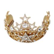 Regal Krystal Guld Tiara