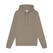 Mid Layers Diagonal Weave French Terry Hoodie