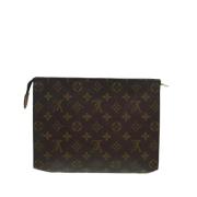 Pre-owned Canvas louis-vuitton-tasker