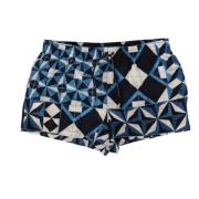 Majestic Majolika Print Badeshorts