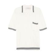 Strikket Polo Shirt