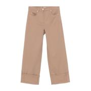 Kamelbrune Cervia Jeansbukser