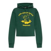 Sweatshirt med logo