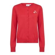 Valentinasz Cardigan Flame Scarlet