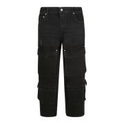 Cargo Denim Jeans