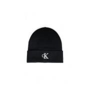 Monogram Cuffed Beanie Hat