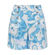 Mønstrede shorts