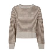 Beige Sweater Sæt