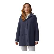 Komfort Fit Feminin Jakke Navy