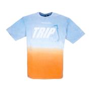 Triple J Cyan/Orange Degrade Tee