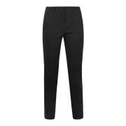 Straight Leg Technical Fabric Pants