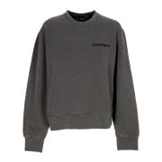 Sort letvægts crewneck sweatshirt