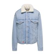 Levis Sherpa Trucker Denim Jakke