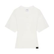 Hvide Crew Neck T-shirts og Polos