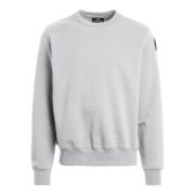 Sølvgrå Crew Neck Sweatshirt