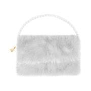 Faux Fur Clutch Taske