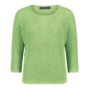 Afslappet Ribstrik Pullover