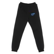 Sorte Sweatpants Tracksuit Elastisk Talje Lommer